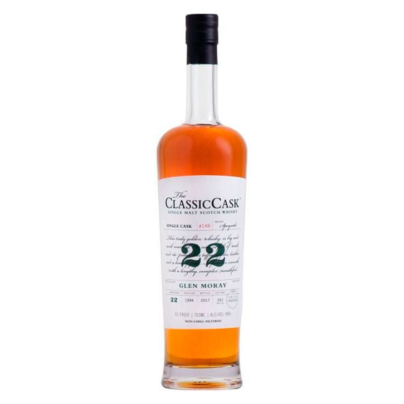 The ClassicCask Glen Moray 22 Years Single Cask Whisky 750ml - Uptown Spirits
