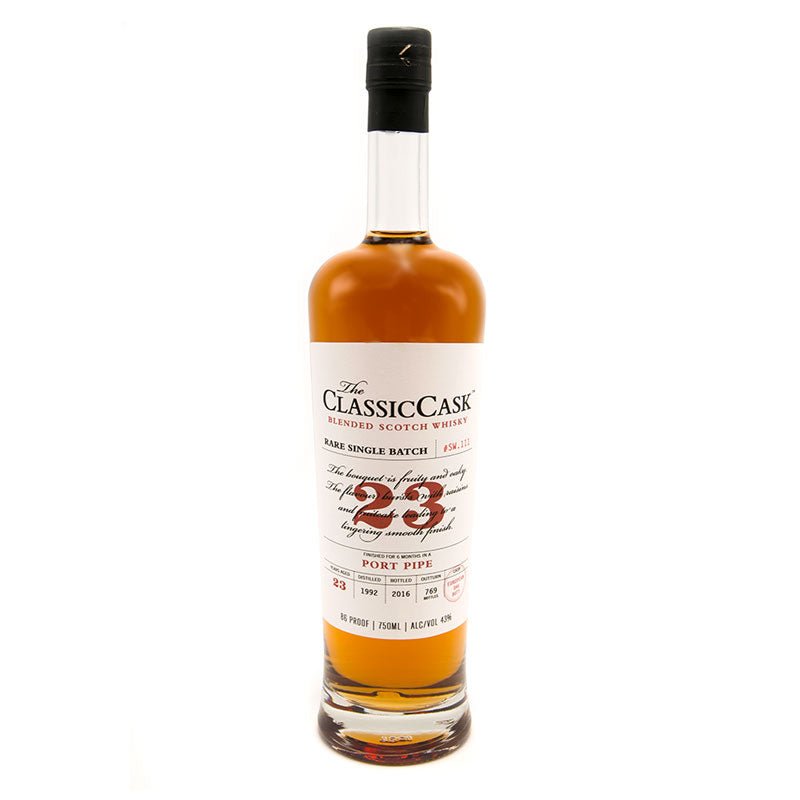 The ClassicCask Port Pipe 23 Years Whisky 750ml - Uptown Spirits