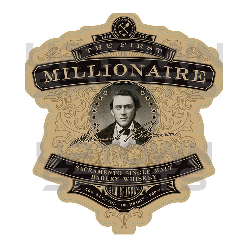 The First Millionaire Sacramento Barley Whiskey 750ml - Uptown Spirits