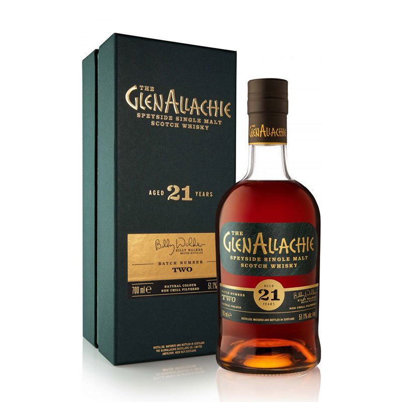 The GlenAllachie 21 Year Old Cask Strength Scotch Whisky 750ml - Uptown Spirits