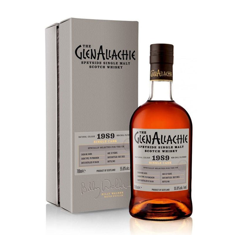 The GlenAllachie Single Casks 1989 Scotch Whisky 750ml - Uptown Spirits