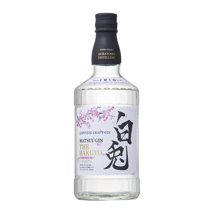 The Hakuto Premium Matsui Gin Japanese Craft Gin 700ml - Uptown Spirits