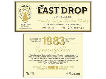 The Last Drop XXIV 1983 Buffalo Trace - Uptown Spirits