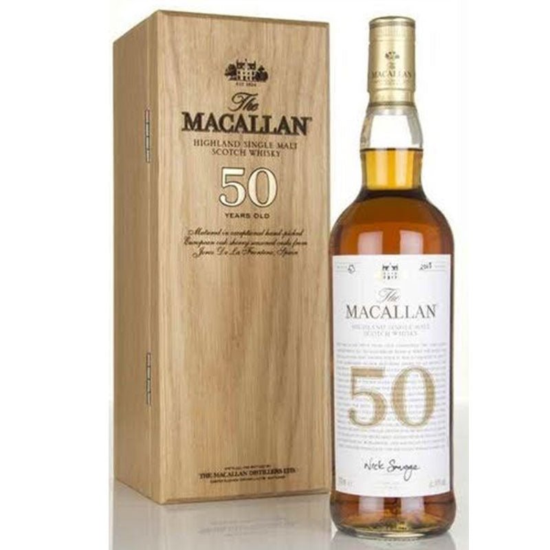The Macallan 50 Year 2018 Release Scotch Whisky - Uptown Spirits
