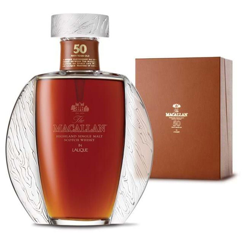 The Macallan In Lalique 50 Year Scotch Whisky - Uptown Spirits
