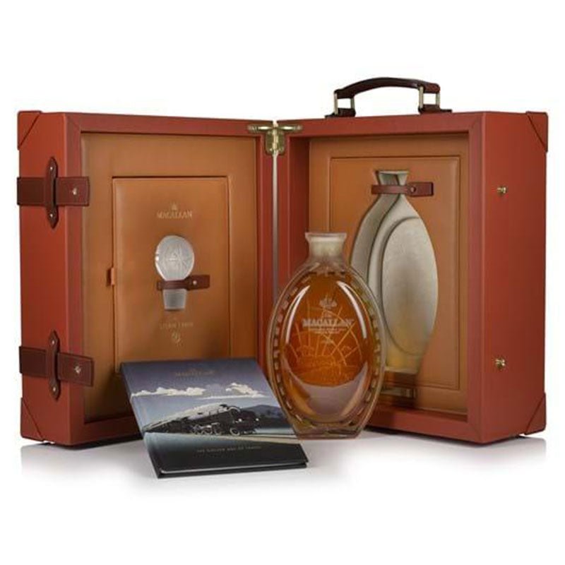 The Macallan The Golden Age of Travel The Steam Train Scotch Whisky - Uptown Spirits