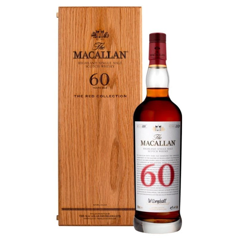 The Macallan The Red Collection 60 Year Scotch Whiskey 750ml - Uptown Spirits
