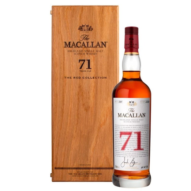 The Macallan The Red Collection 71 Year Scotch Whiskey 750ml - Uptown Spirits