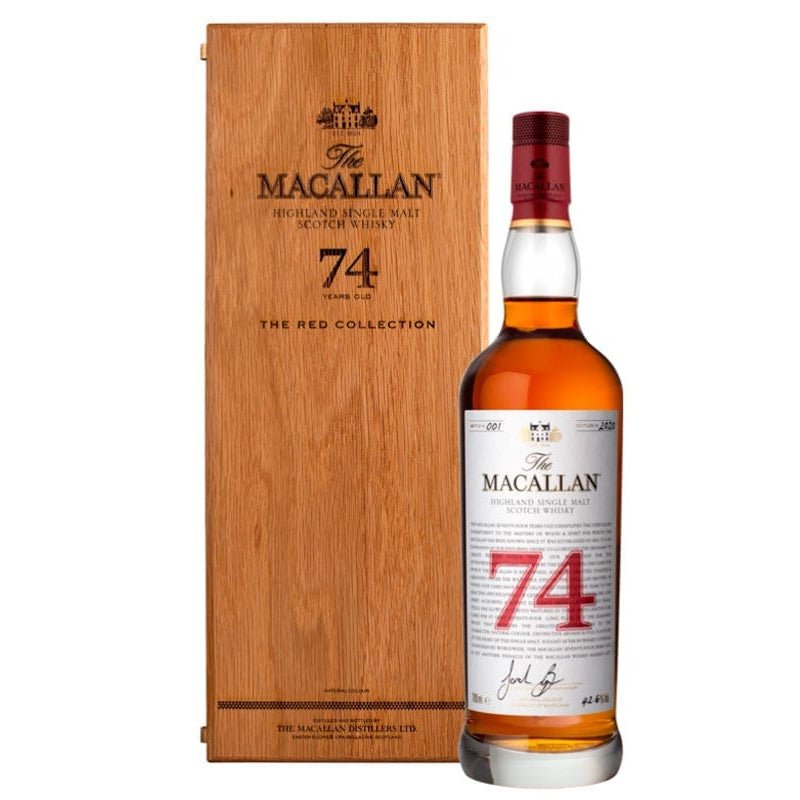 The Macallan The Red Collection 74 Year Scotch Whiskey 750ml - Uptown Spirits