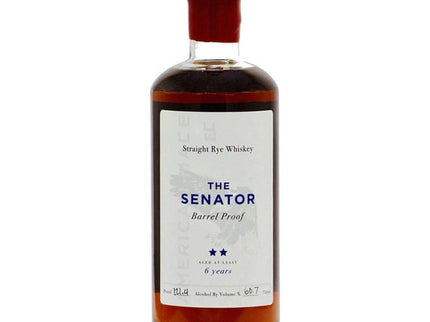 The Senator Barrel Proof 6 Year Rye Whiskey 750ml - Uptown Spirits