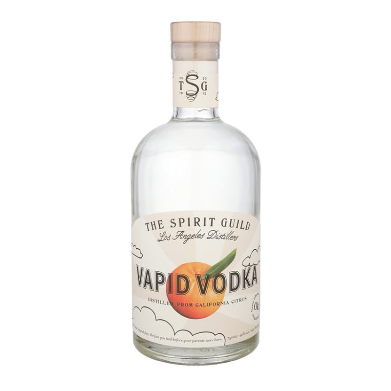 The Spirit Guild Vapid Citrus Flavored Vodka 750ml - Uptown Spirits