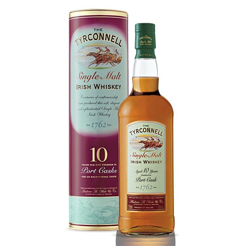 The Tyrconnell Port Cask Single Malt Irish Whiskey - Uptown Spirits