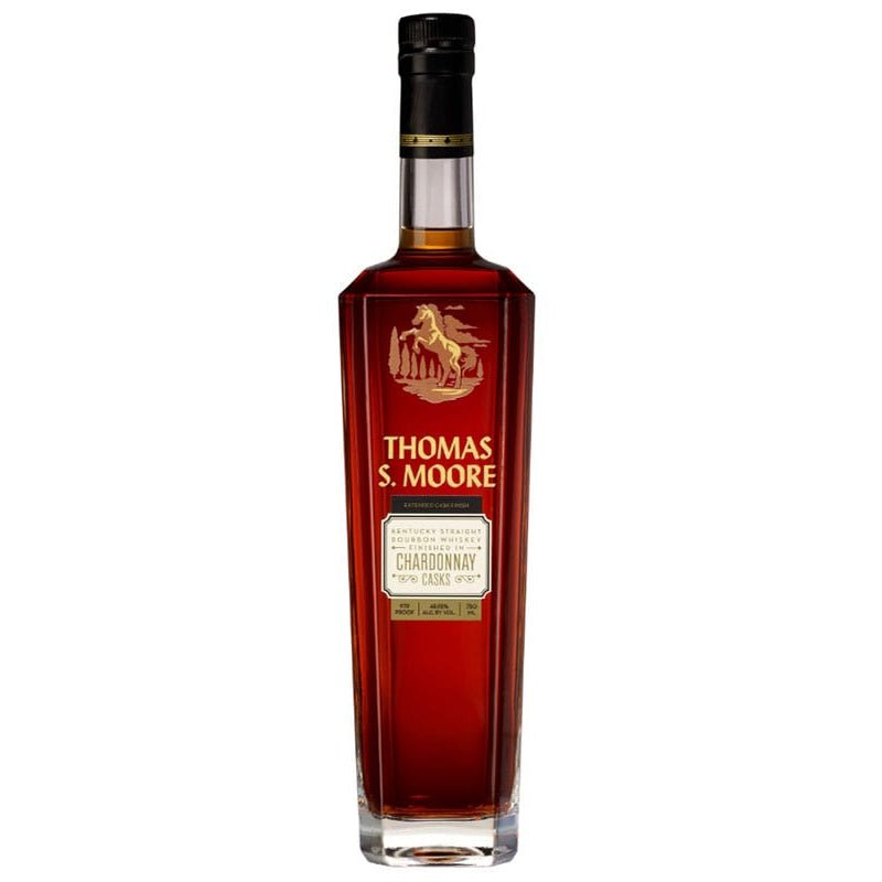 Thomas S. Moore Chardonnay Casks Finish Bourbon Whiskey 750ml - Uptown Spirits