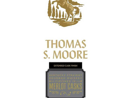 Thomas S. Moore Merlot Casks Finish Bourbon Whiskey 750ml - Uptown Spirits