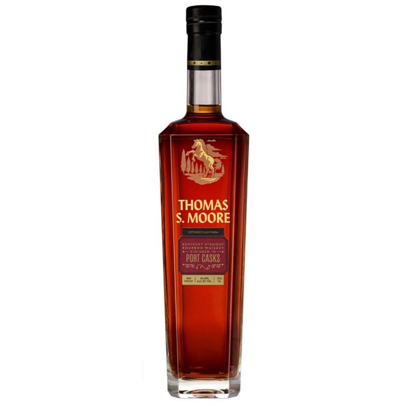 Thomas S. Moore Port Casks Finish Bourbon Whiskey 750ml - Uptown Spirits