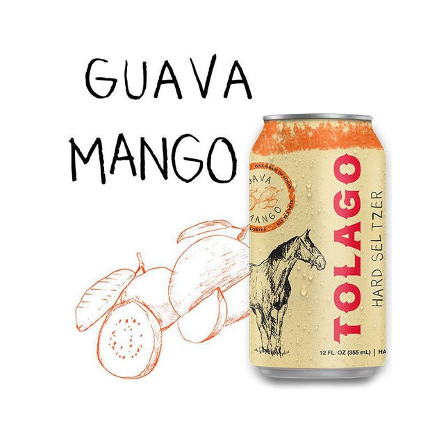 Tolago Guava Mango Hard Seltzer 6/12oz - Uptown Spirits