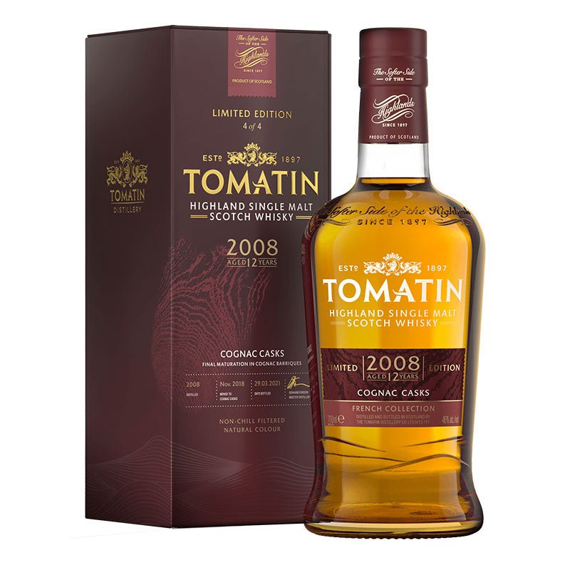 Tomatin 2008 French Collection Limited Edition Scotch Whiskey 750ml - Uptown Spirits