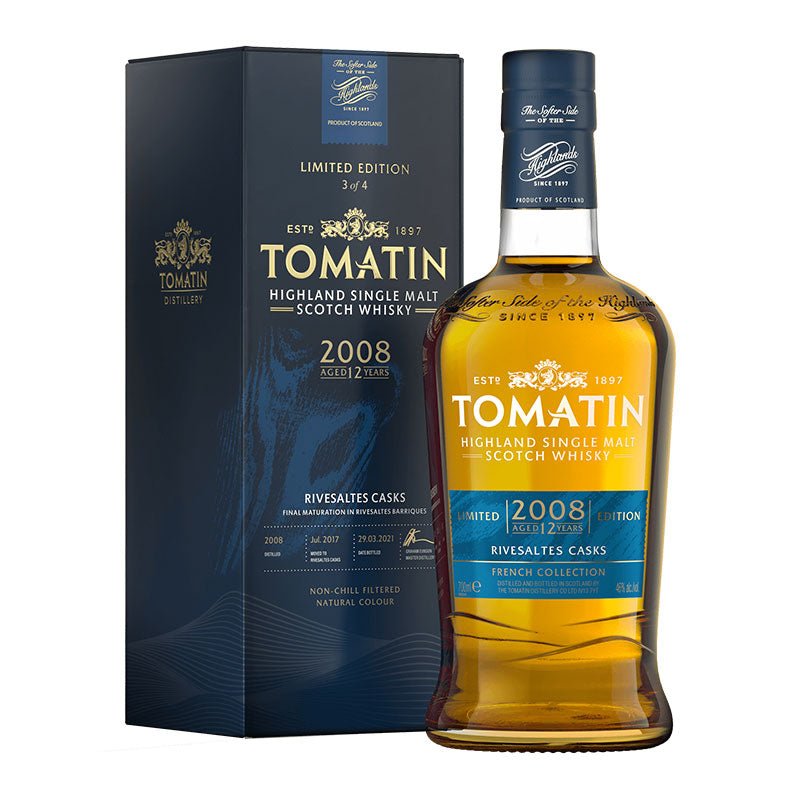 Tomatin 2008 Rivesaltes Cask Limited Edition Scotch Whiskey 750ml - Uptown Spirits