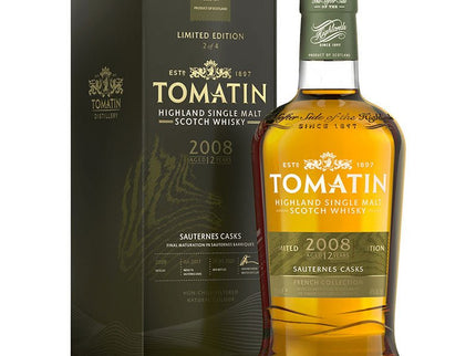 Tomatin 2008 Sauternes Cask Limited Edition Scotch Whiskey 750ml - Uptown Spirits