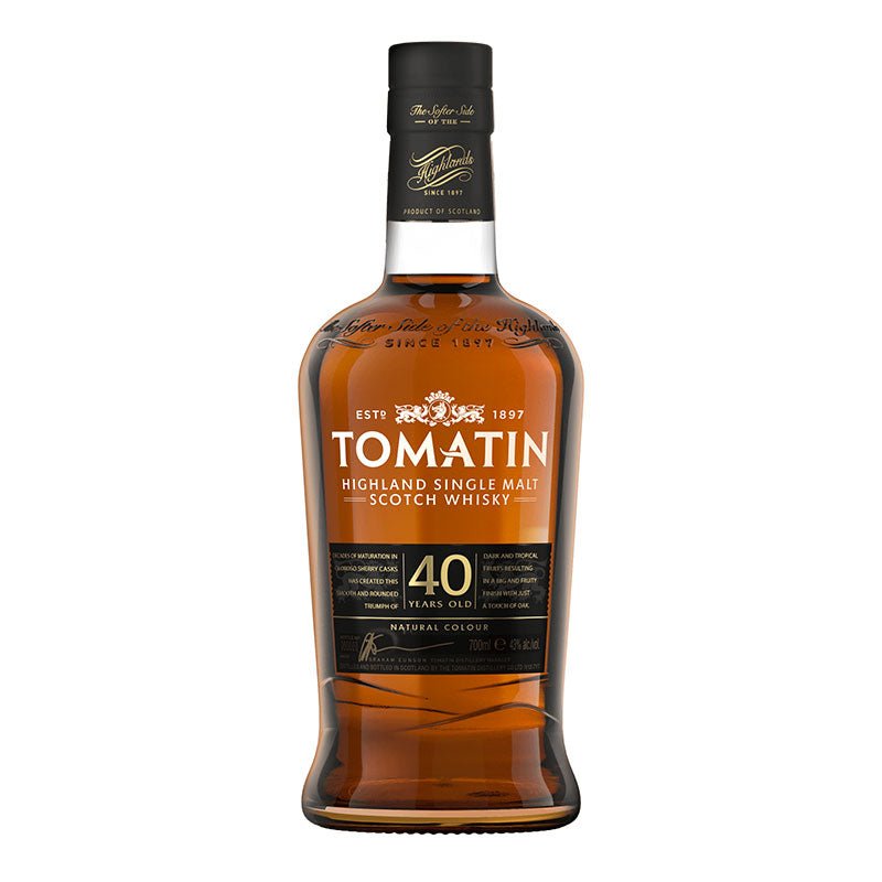 Tomatin 40 Year Old Natural Colour Scotch Whiskey 750ml - Uptown Spirits