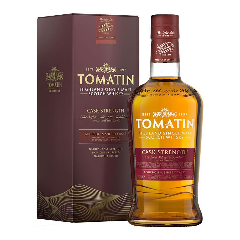 Tomatin Cask Strength Scotch Whiskey 750ml - Uptown Spirits