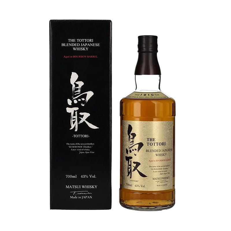 Tottori Blended Bourbon Barrel Japanese Whiskey 700ml - Uptown Spirits