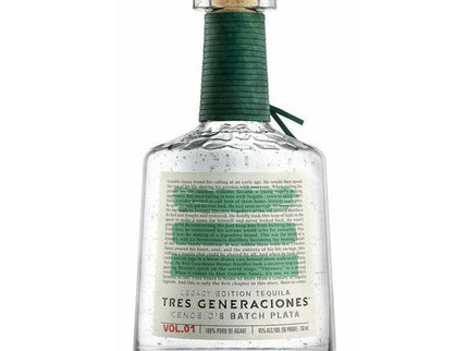 Tres Generaciones Cenobios Batch Plata Legacy Edition Tequila 750ml - Uptown Spirits