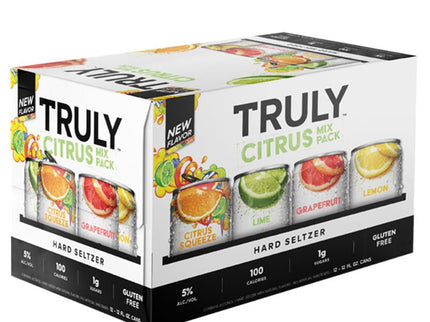 Truly Citrus Seltzer Hard Mix Pack 12/12oz - Uptown Spirits