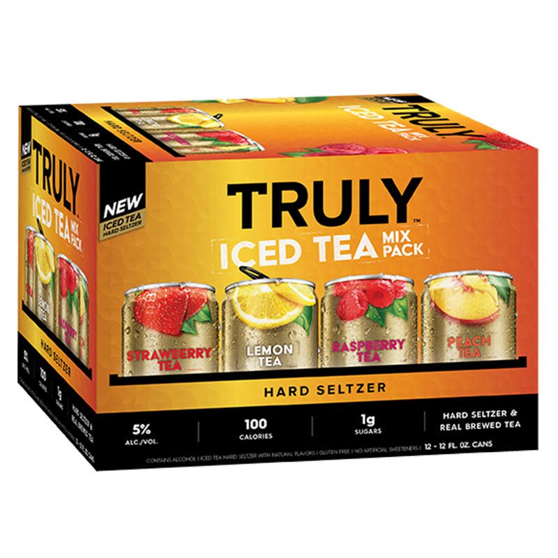 Truly Iced Tea Seltzer Hard Mix Pack 12/12oz - Uptown Spirits