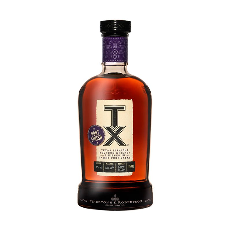 TX Barrel Tawny Port Cask Straight Bourbon Whiskey 750ml - Uptown Spirits