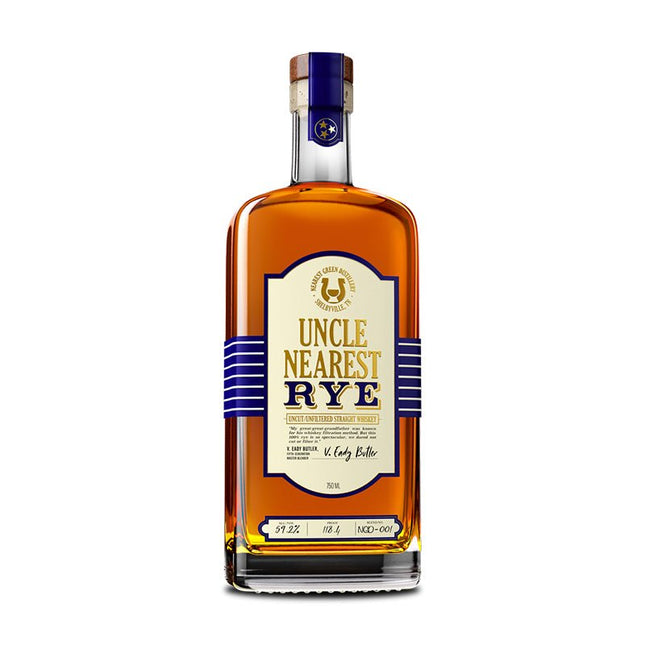 Uncle Nearest Rye Whiskey 750ml - Uptown Spirits