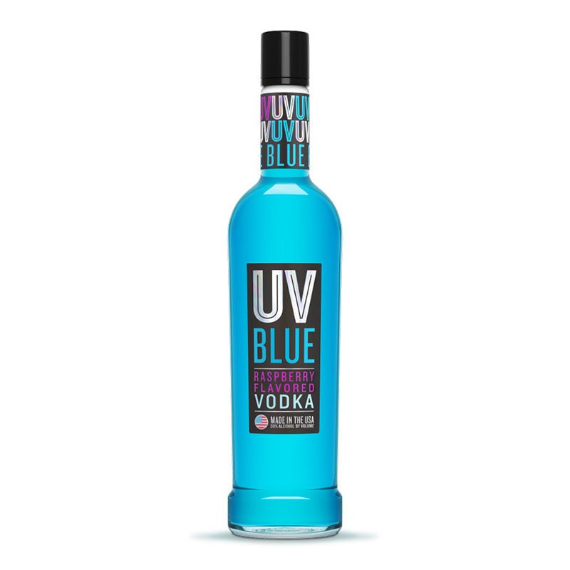 UV Blue Raspberry Flavored Vodka 750ml - Uptown Spirits