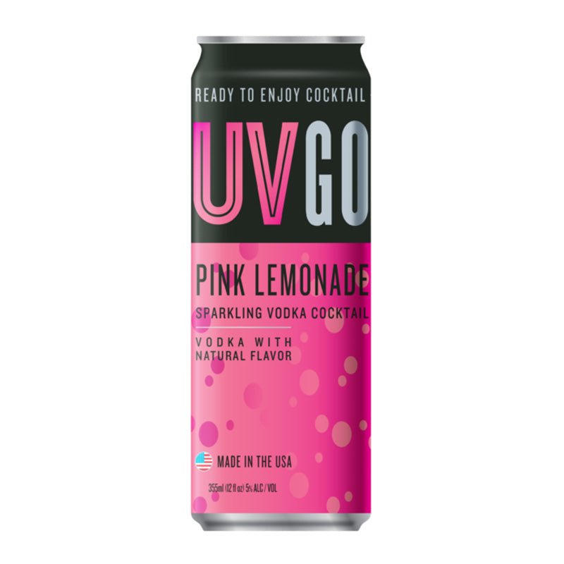 UV Go Pink Lemonade Sparkling Vodka Cocktail 355ml - Uptown Spirits