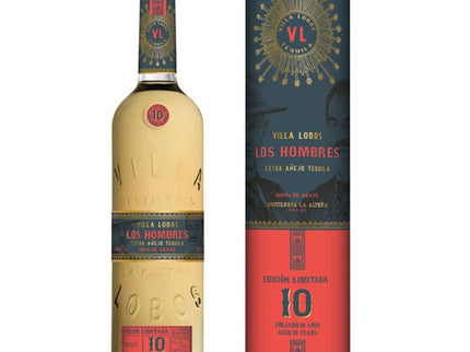 Villa Lobos Los Hombres 10 Year Extra Anejo Tequila - Uptown Spirits