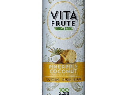 Vita Frute Pineapple Coconut Vodka Soda 4/355ml - Uptown Spirits