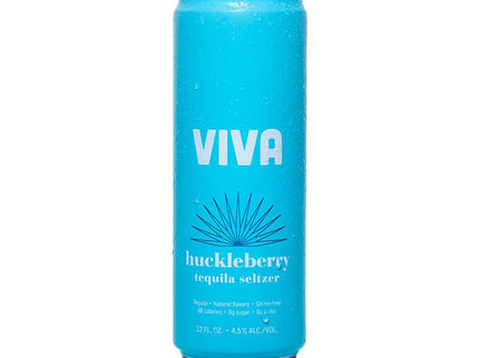 Viva Huckleberry Tequila Seltzer 4/355ml - Uptown Spirits