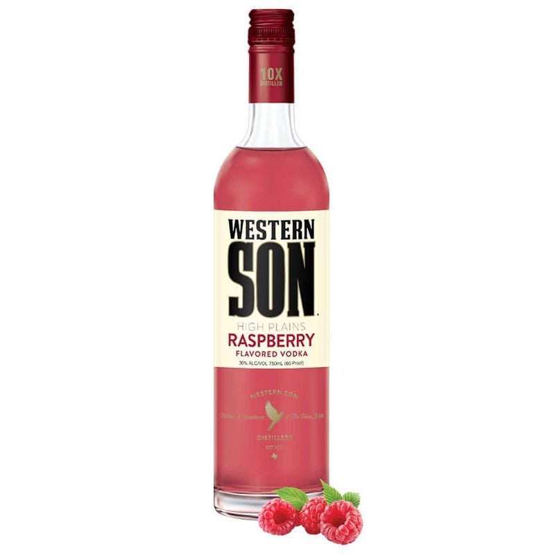 Western Son Raspberry Vodka 750ml - Uptown Spirits