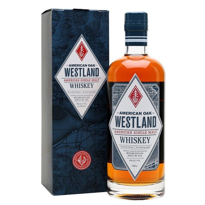 Westland American Oak Single Malt Whiskey 750ml - Uptown Spirits