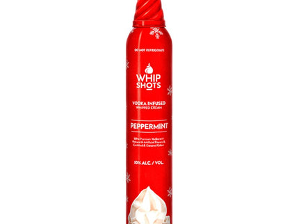 Whipshots Peppermint Vodka Infused Whipped Cream 200ml | by Cardi B - Uptown Spirits