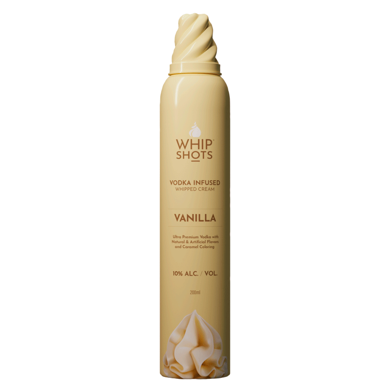 Whipshots Vanilla Vodka Infused Whipped Cream 200ml | by Cardi B - Uptown Spirits