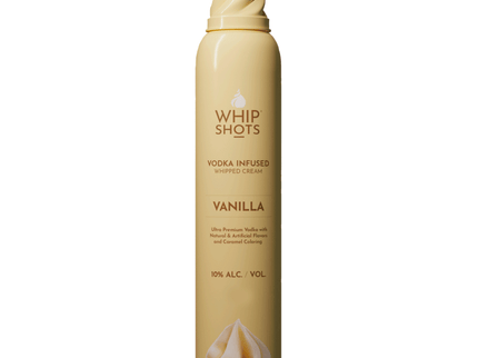 Whipshots Vanilla Vodka Infused Whipped Cream 375ml | by Cardi B - Uptown Spirits