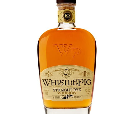 WhistlePig 10 Year Old Rye Whiskey 750ml - Uptown Spirits