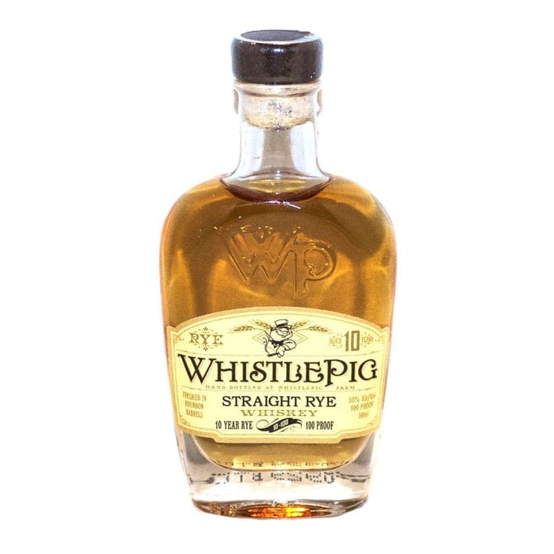 WhistlePig 10 Year Rye Whiskey 50ml - Uptown Spirits