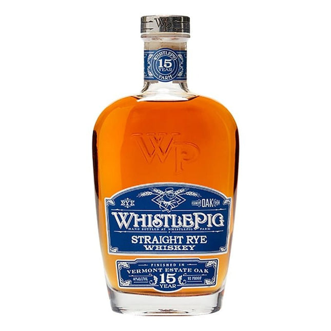 WhistlePig 15 Year Old Rye Whiskey 750ml - Uptown Spirits