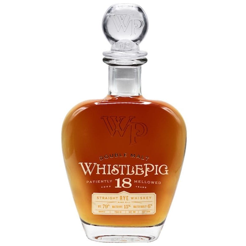 WhistlePig 18 Year 2nd Edition Straight Rye Whiskey 750ml - Uptown Spirits