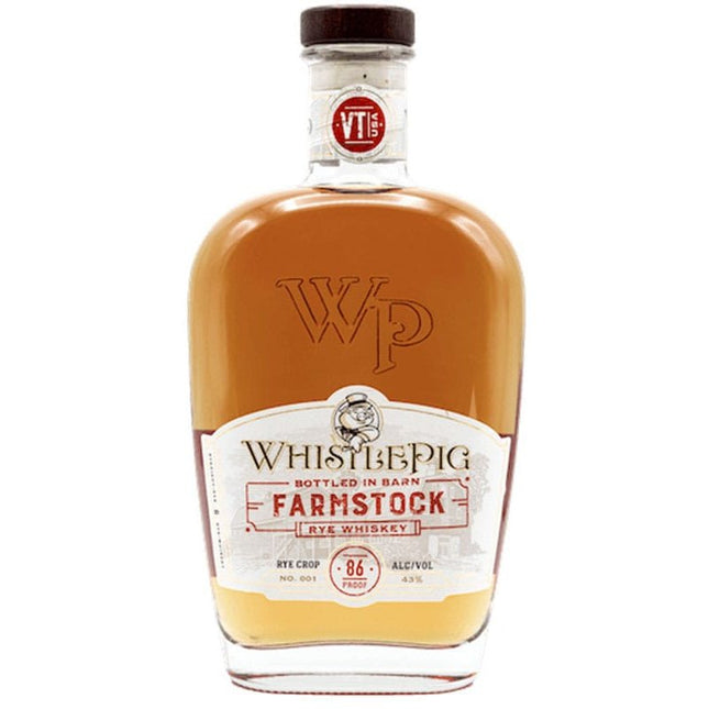 WhistlePig Farmstock Crop 001 Rye Whiskey 750ml - Uptown Spirits