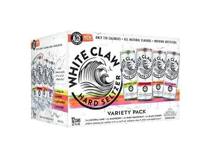 White Claw Hard Seltzer Variety Pack 12/12oz - Uptown Spirits