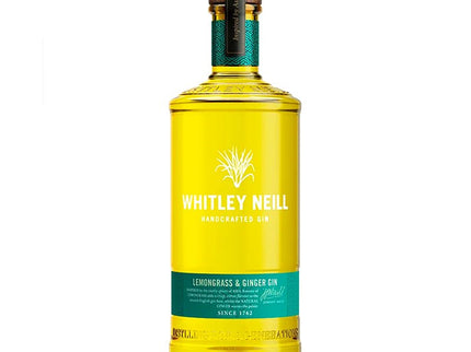 Whitley Neill Lemongrass and Ginger Gin 750ml - Uptown Spirits