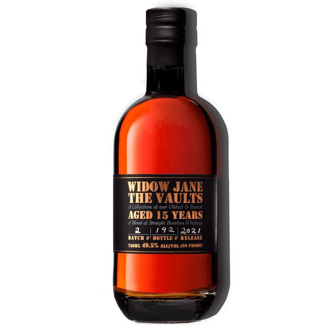 Widow Jane The Vaults 15 Years 2021 Release Bourbon Whiskey 750ml - Uptown Spirits