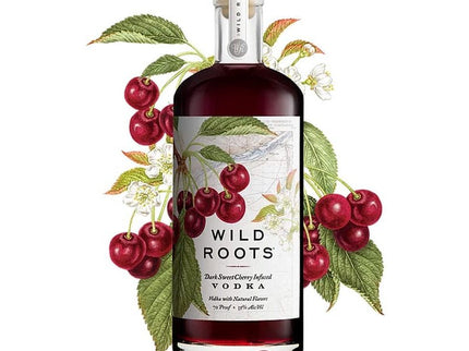 Wild Roots Dark Sweet Cherry Infused Vodka - Uptown Spirits